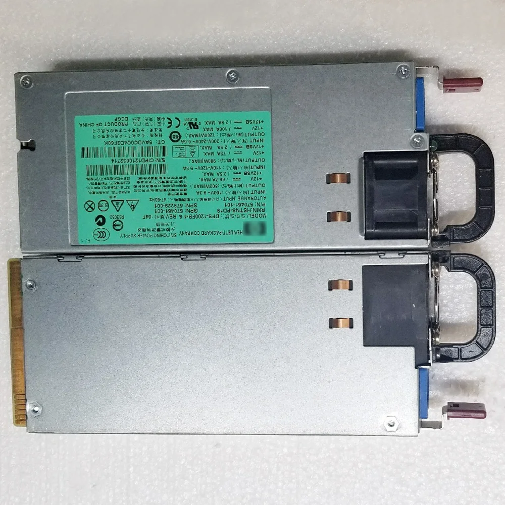 Power Supply For HP DL580G7 HSTNS-PD19 DPS-1200FB-1 A 579229-001 570451-001 570451-101 Perfect Test