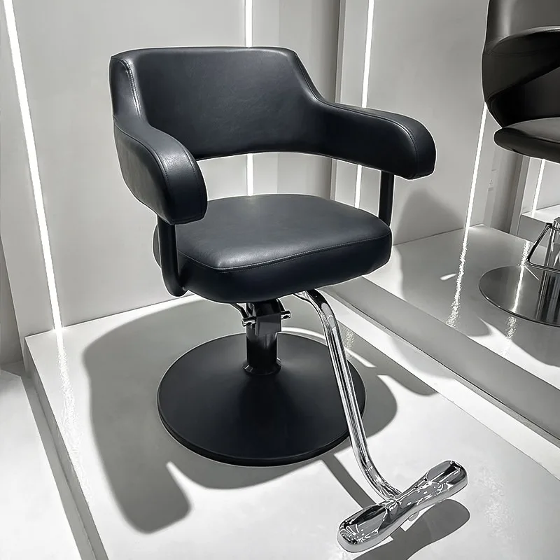 Luxury Barber Chair Professional Pedicure Shampoo Tattoo Barber Chair Waiting Swivel Hair Salon Barbearia Hair Salon Furniture