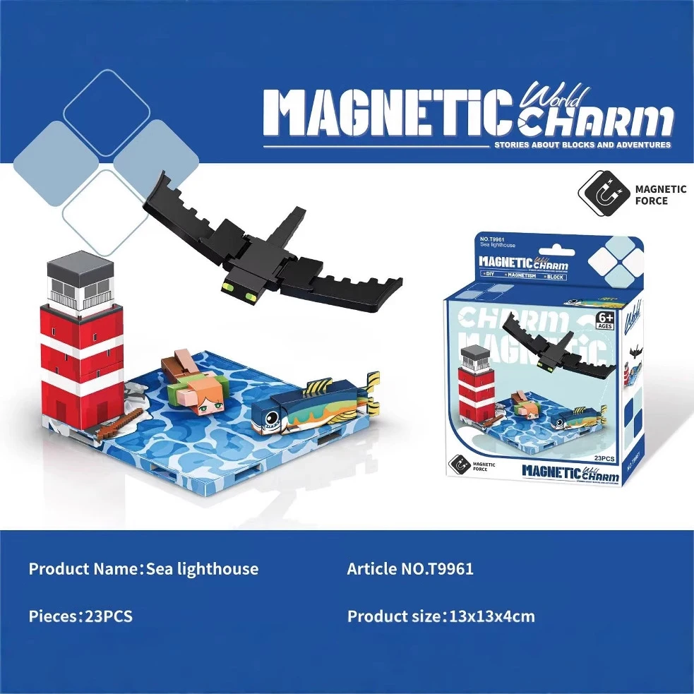 Jouets de construction pour enfants, ensembles de blocs magnétiques, modèle mondial magnétique pour garçons et filles, Cubes sensoriels STEM Montessori, cadeaux pour tout-petits