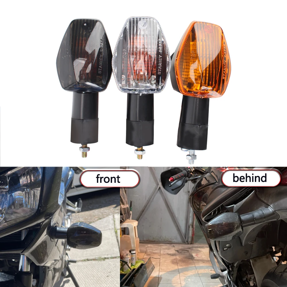 For HONDA CB400 VTEC3 CBR600 F5/CBR1000 Indicator Blinker Front Rear Lights Motorcycle Turn Signal Lights 1Pair LED Signal Lamp