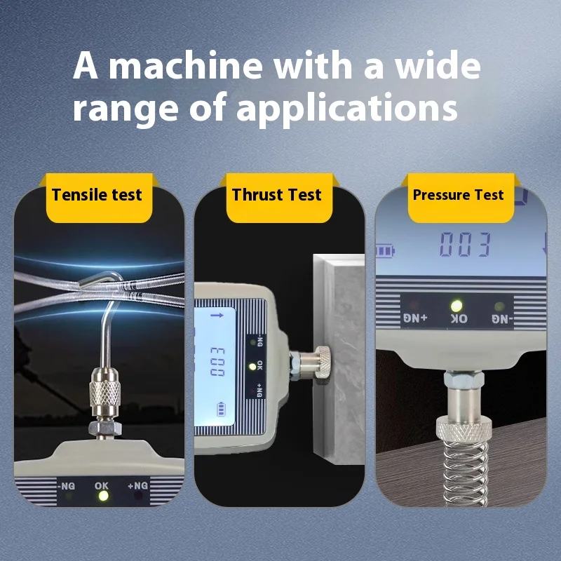 ZP-5 Million Energy Testing Machine Quasi-Digital Display Push-Pull Dynamometer Spring Dynamometer Force Measuring Instrument