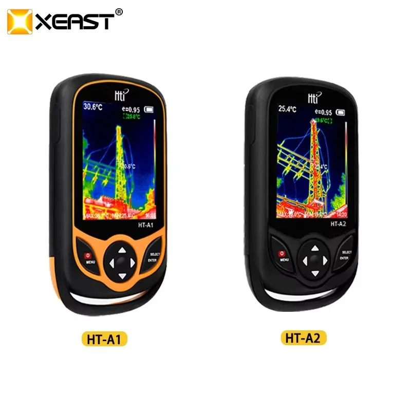 HTI Original HT-A1 HT-A2 Pocket Thermal Imaging Camera 160*120 and  320*240 For Repair PCB Circuit Troubleshoting Thermal Imager