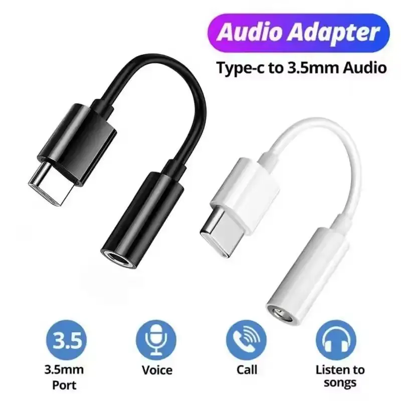 

USB-C to 3.5mm Headphone Jack Adapter for iPhone 16/15 & Samsung - Plug & Play, Hi-Fi Sound, Ideal Gift for Tech Enthusiasts