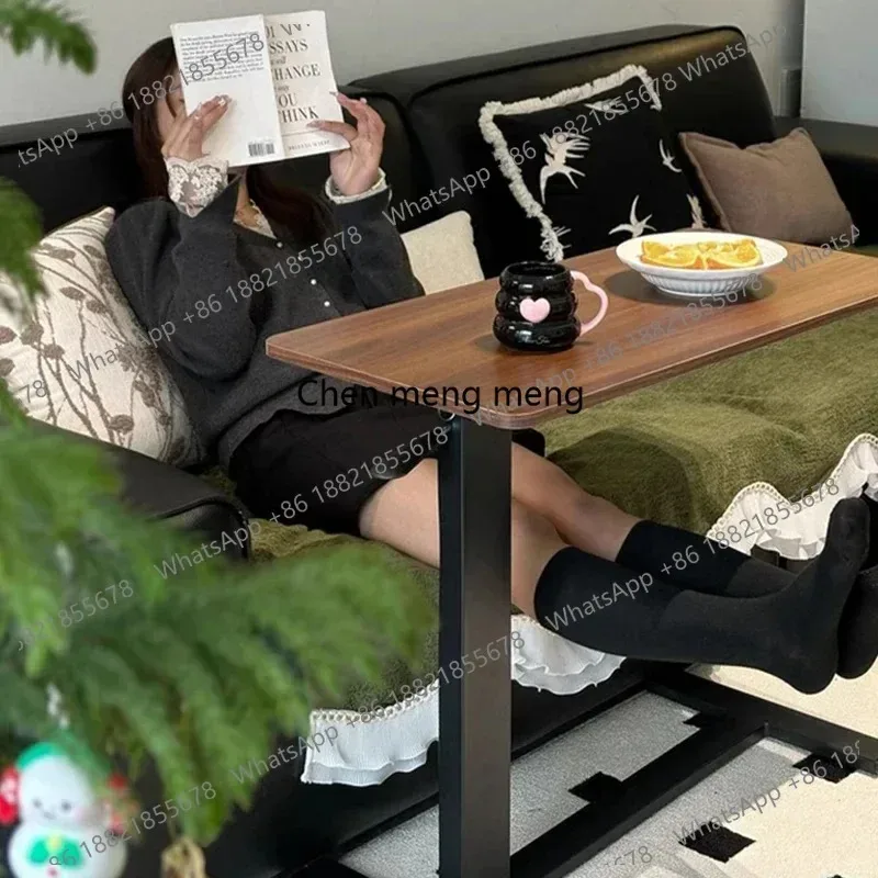 

E136 Nordic Luxury Coffee Table Space Saving Scalable Trendy Space Saving Coffee Tables Simple Modern Mesa De Centro Sala Furni