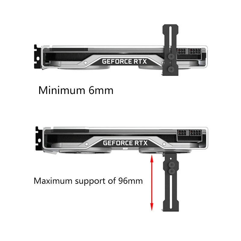 Chassis Graphics Card Support Bracket Game Chassis 12cm Fan Position Simple Installation Suitable For Asus Nvidia Galaxy Msi