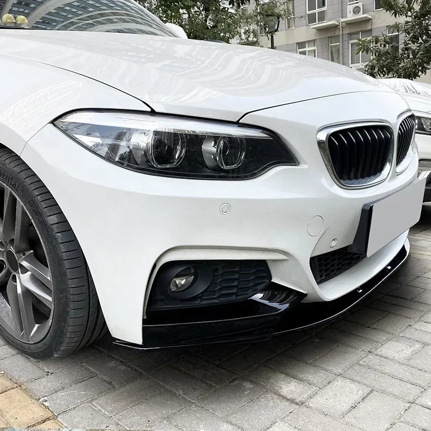 Voorbumper Splitter Lip Diffuser Spoiler Cover Guard Lips Voor Bmw 2 Series F22/F23 M235i M240i M-Sport 2014-2021 Nieuwe Body Kit