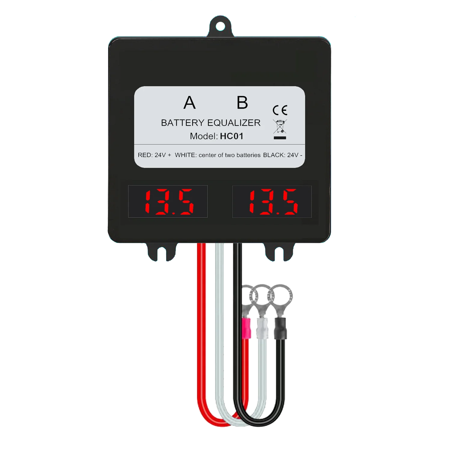 Angui Hc01 Batterij Equalizer Lood Zuur Batterijen Spanning Balancer Lood Zuur Acculader Regelaar Seriële 2S Actief