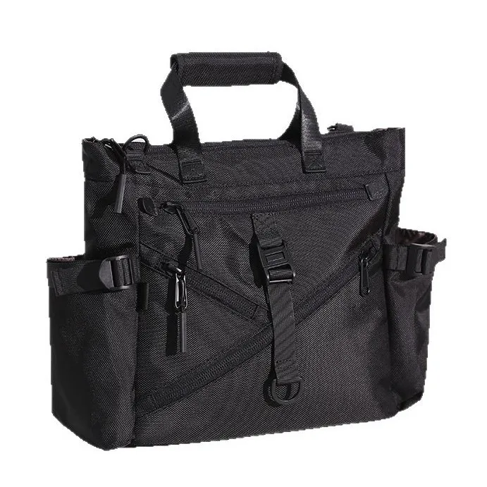 Porte-documents sac de messager hommes pochette d'ordinateur porte-documents femmes sacs pour ordinateur portable pour hommes étanche grande capacité sac à main sac fonctionnel
