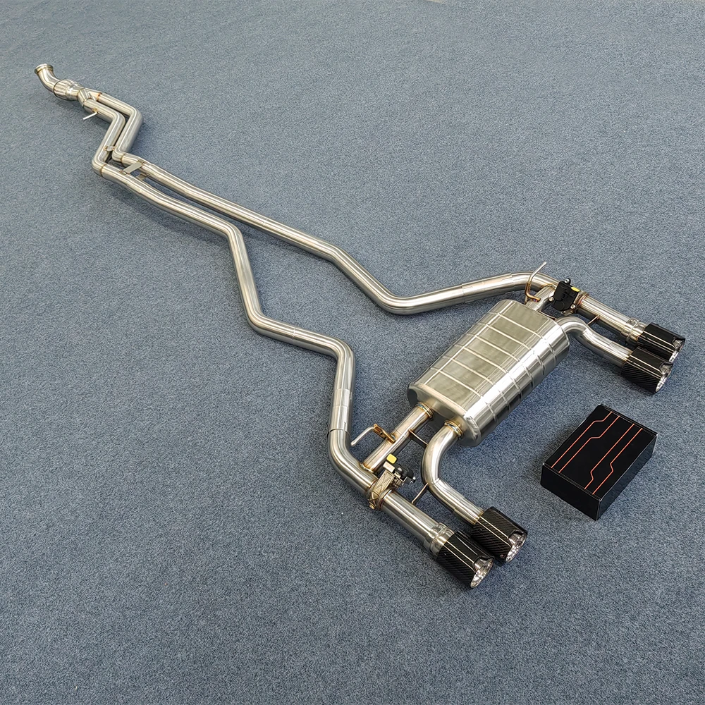 

High Performance 304 Stainless Steel Single Exhaust Pipe for F87 M2 Valvetronic Catback Exhaust System