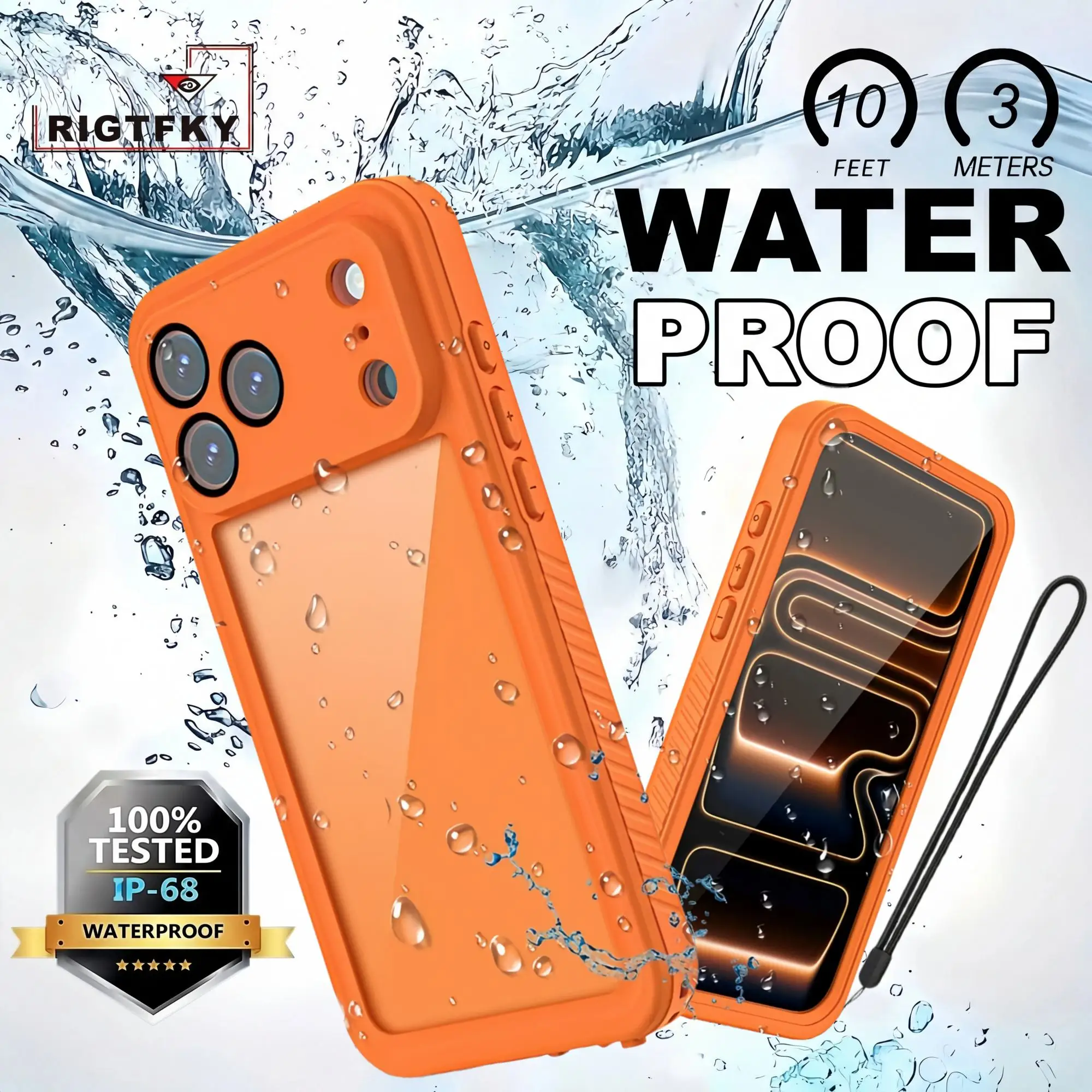 IP68 Waterproof Cas…