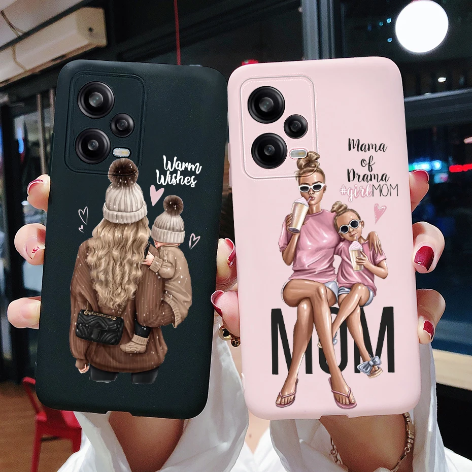 Stylish Girls Case For Xiaomi Redmi Note 12 Pro Phone Case Soft TPU Cover Coque for Redmi Note 12 note12 Pro Plus Pro+ 5G Cases