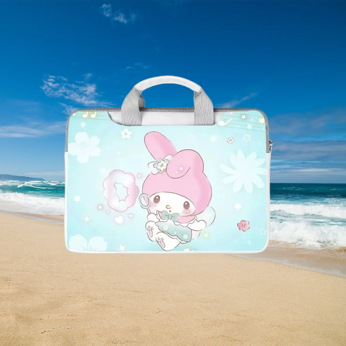 

My Melody Hello Kitty Kurome Laptop Bag 12 13 14 15 15.6 16 Inch Laptop for Macbook Computer Handbag Briefcase Storage Bag Gift