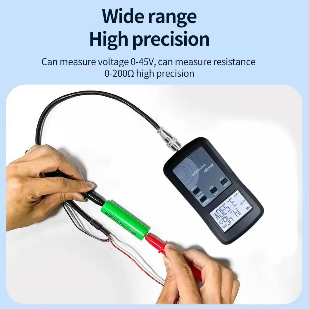 4 Wires YR1035+ Car Battery Analyzer Lithium Battery Internal Resistance Test Instrument 100V Electric Vehicle Group 18650 Teste