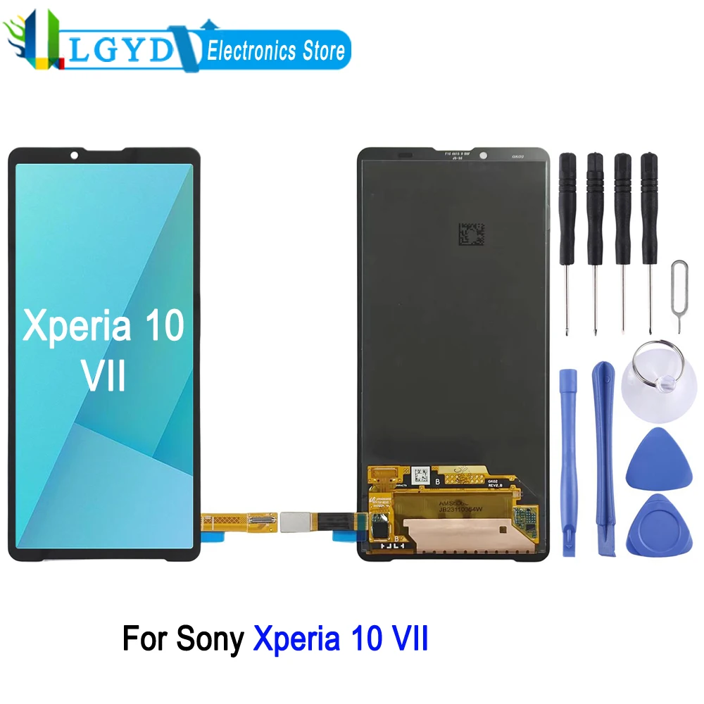 

120Hz 6.1'' OLED Screen For Sony Xperia 10 VII 2025, XQ-FE54 / XQZ-CBFE Phone LCD Display Touch Screen Replacement Spare Part