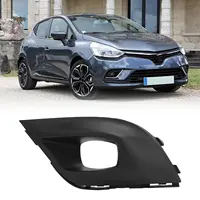 Rejilla de cubierta de luz antiniebla del parachoques delantero, evita arañazos, protección confiable, fácil instalación para Clio IV B98 2016 a 2019