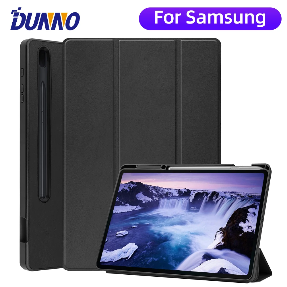 Tablet Case For Samsung Tab S6 Lite 10.4inch S7/S8/S9 11inch S7 S8 S9 S10 Plus S7FE 12.4inch Honeycomb Heat Dissipation Cover