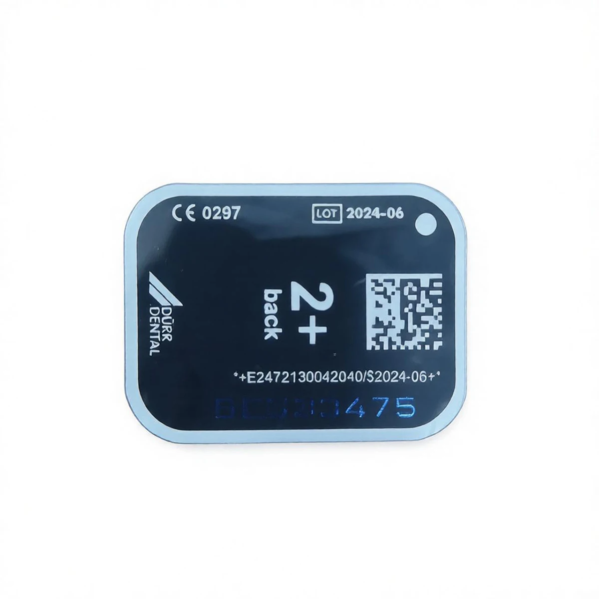 Original New DUR 1Pc/Bag Dental X-Ray Phosphor Plate Digital XRay Sensor Image Board Easy Image Plate Size 0 1 2 for VistaScan
