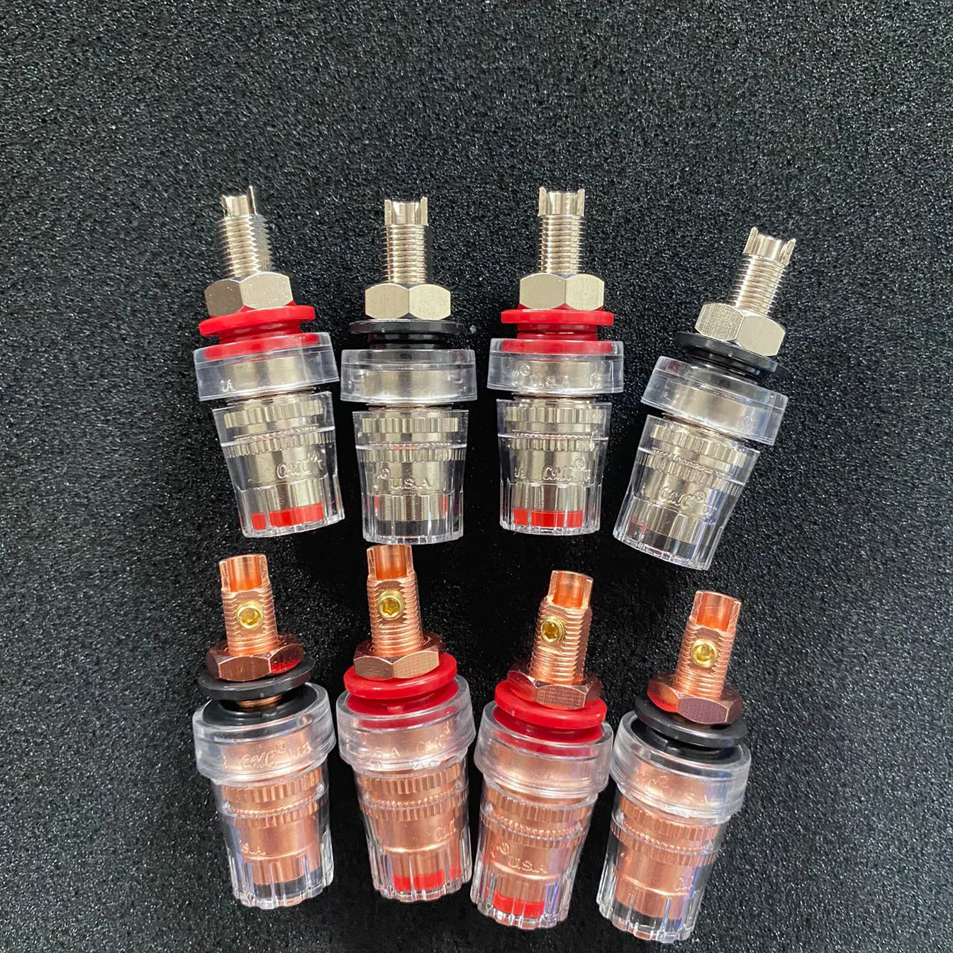 구리 99.998% 바인딩 포스트 스피커 커넥터, 순수 구리 바인딩 포스트, CMC와 동일