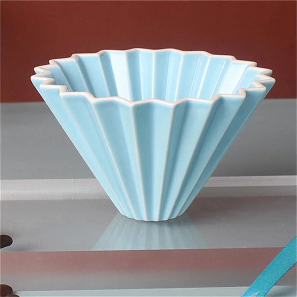 Ceramic Coffee Filter Cup Reusable Filters Coffee Maker Conical Hand Flush Single Drip Filter Cup Barista Tool Cake Cup