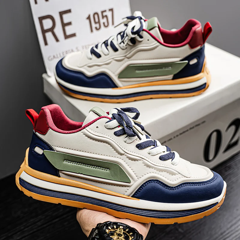 

Fashion Men's Sneakers 2025 New Comfortable Breathable Casual Running Shoes Outdoor Soft Sole Training Shoes for Men Zapatillas