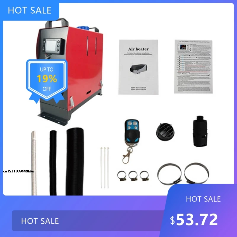 

0728 2025 Полезный стояночный обогреватель 12 В/24 В Встроенный дизельный воздухонагреватель Автомобильный обогреватель