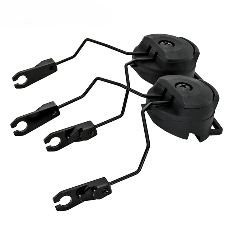 

Кронштейн для подвески изогнутой дорожки SORDIN, тактический кронштейн для наушников - черный BK