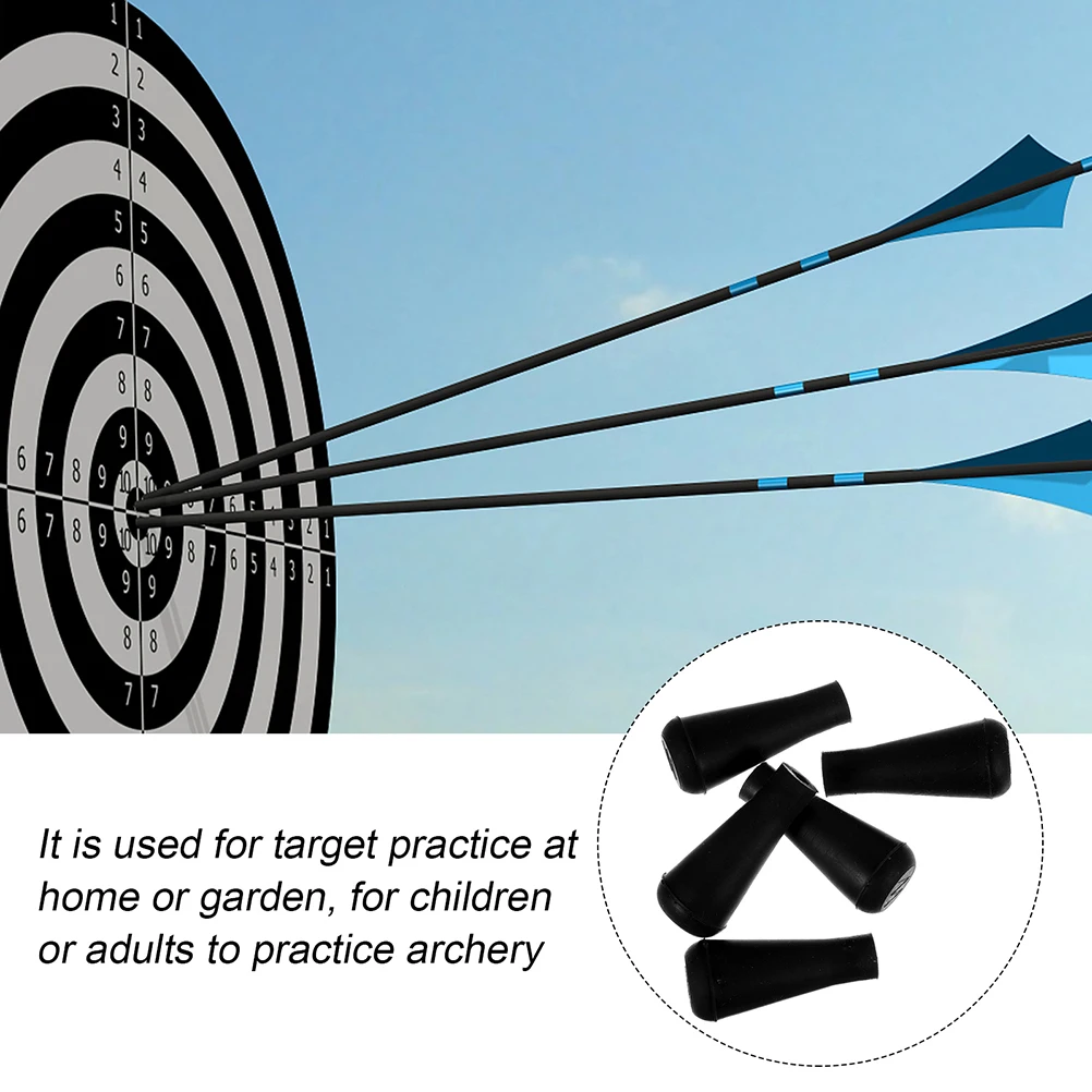 

10 Pcs Practice Archery Arrowhead Target Arrowheads for Hunting Accessories Soft Tip Arrows Points
