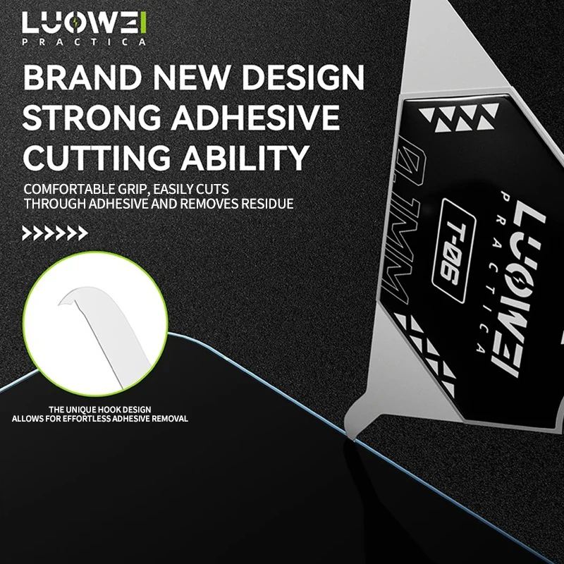 مجموعة قطع تفكيك متعددة الوظائف من LUOWEI لشاشة إصلاح الهاتف المحمول والإطار الأوسط أداة مكشطة لزراعة القصدير