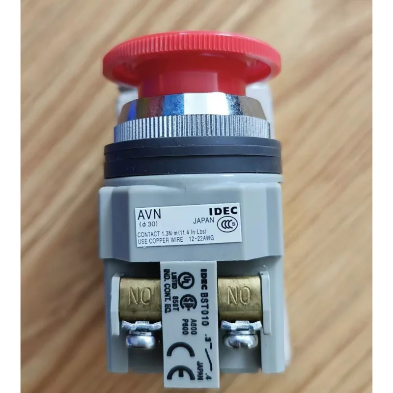 New emergency stop button AVN311NR-U in stock for quick delivery