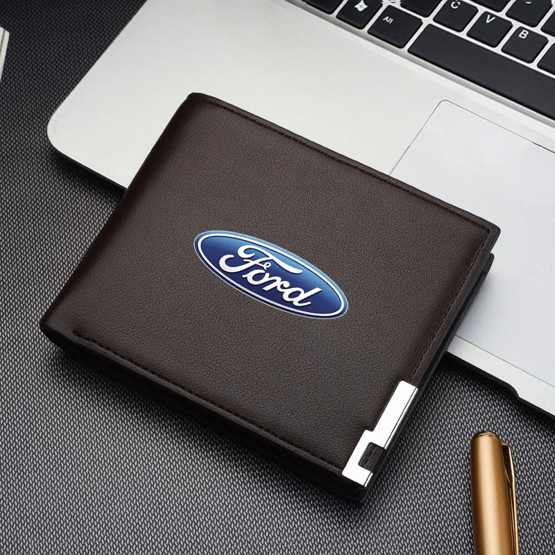 Sticker Car Document Storage Bag Leather Wallet For Ford Mustang Focus3 2 Transit Ecosport Edge Fiesta Escape Kuga Mondeo Fusion - view 3