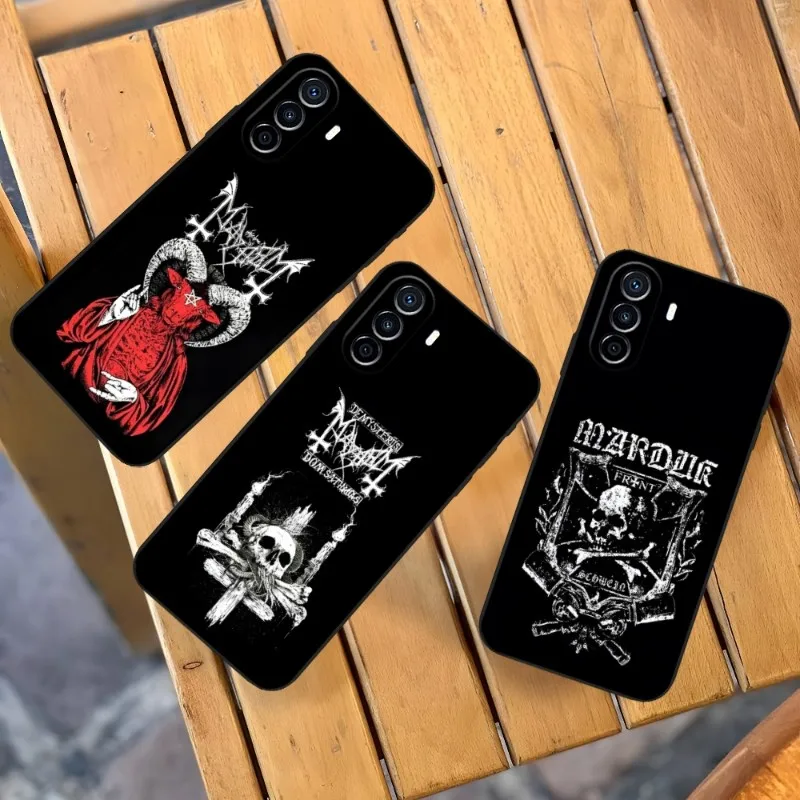 Panzer Division Marduk Phone Case For Huawei P30 P40 P50 Mate 50 40 30 NOVA 10 9 8 Pro Plus Black Soft Cover