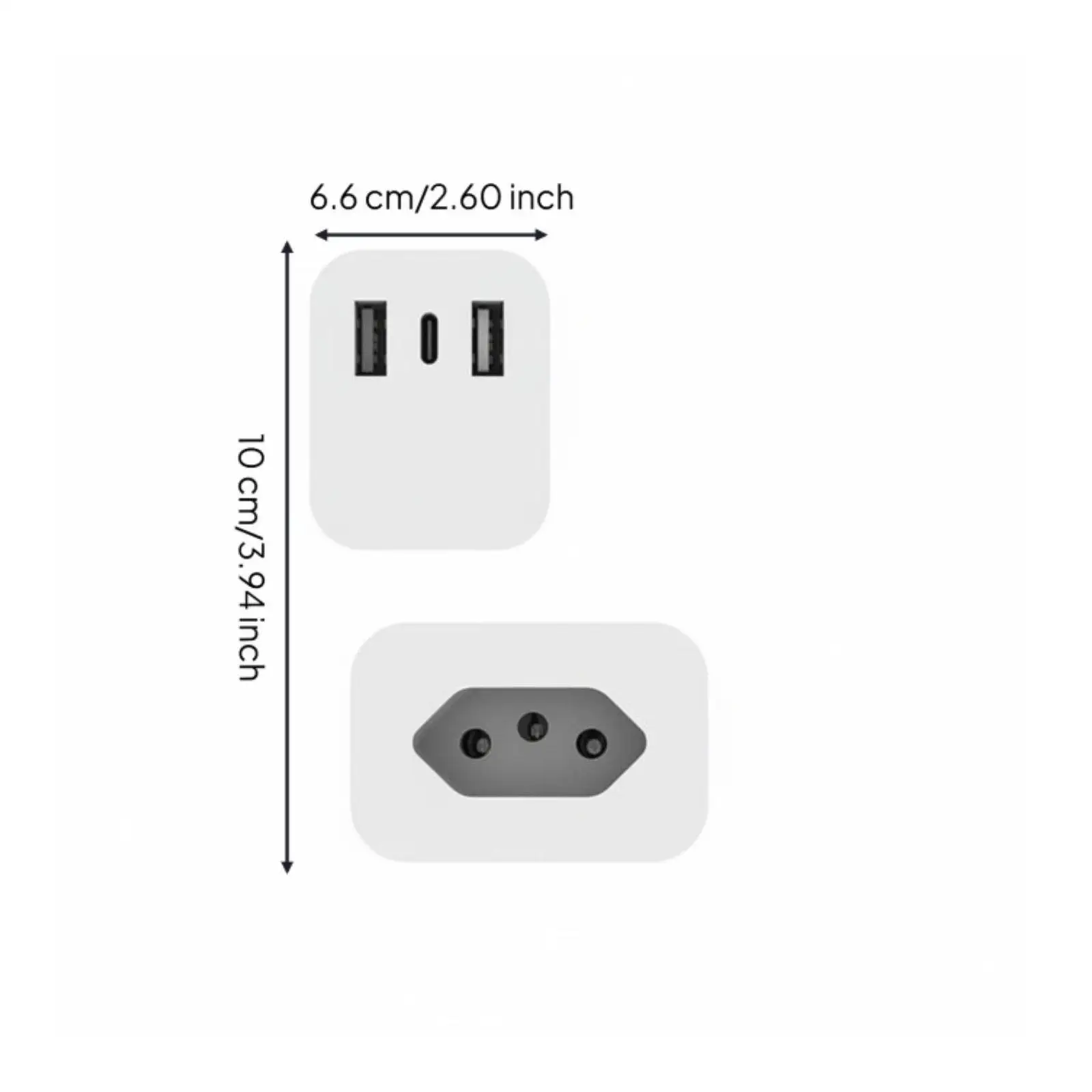 Smart Home Socket with Voice Assistant Compatibility and USB a C Charging for Coffee Makers and Appliances