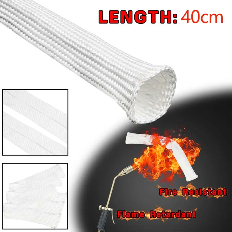 40CM Exhaust Glass Fibre Hose Lagging Insulation For Webasto For Eberspacher Heater  Auto Heater Parts