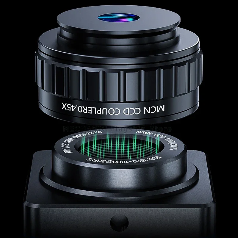 MECHANIC MOS500 Mikroskopkamera 16 Millionen Pixel Sony IMX323 Sensor 4K-Aufnahmeunterstützung HDIM/Typ-C-Schnittstelle 64G-Speicher