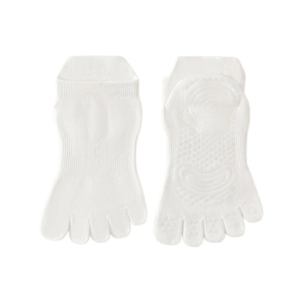 Cotton Women's Sports Yoga Socks Anti-slip Five Finger Five-toe Socks Breathable Short Floor Toe Socks Four Seasons