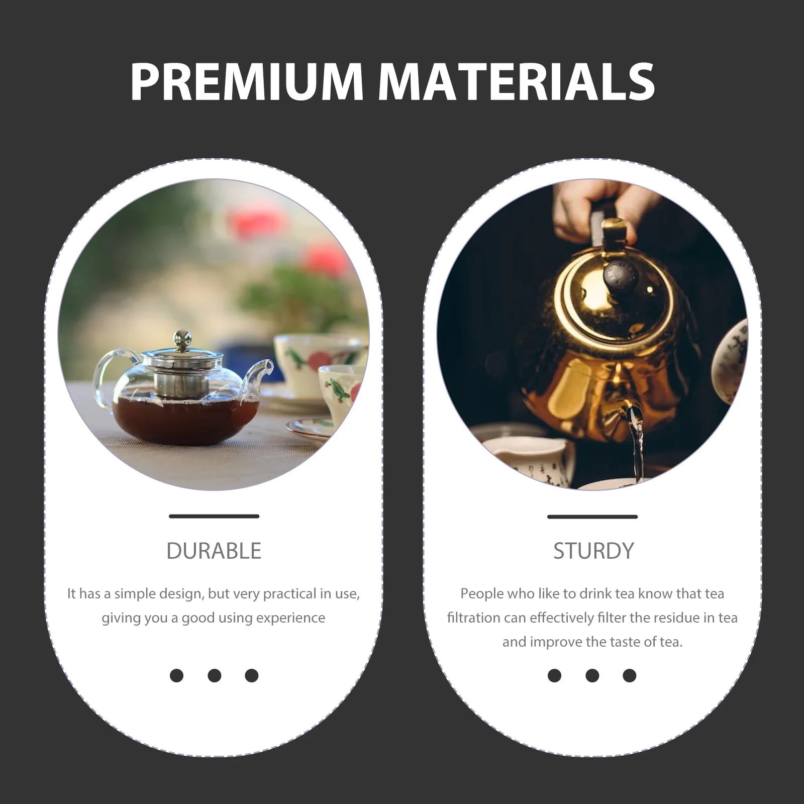 

12Pcs Premium Stainless Steel Tea Infusers Simple Design Reliable Accessory for Tea Pot Filtration Spring Teapot Infuser