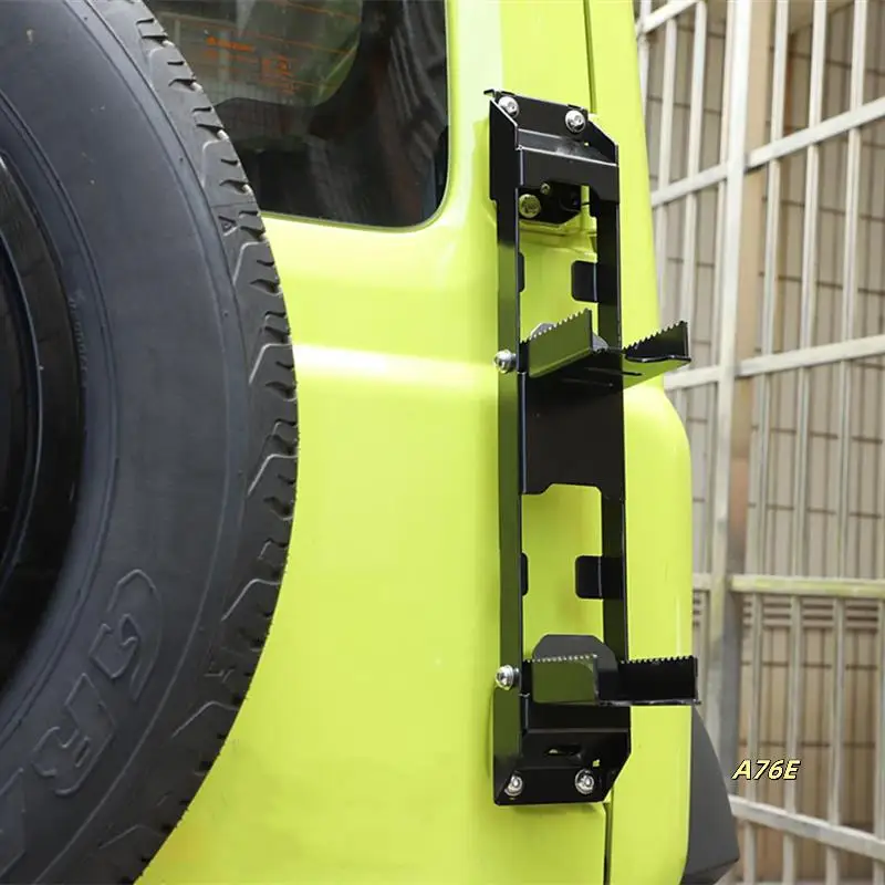 Car Tailgate Hinge Foot Climb Pedal Accessories For Suzuki Jimny 2019 2021 2022 Car Rear Tailgate Foldable Pedal Ladder