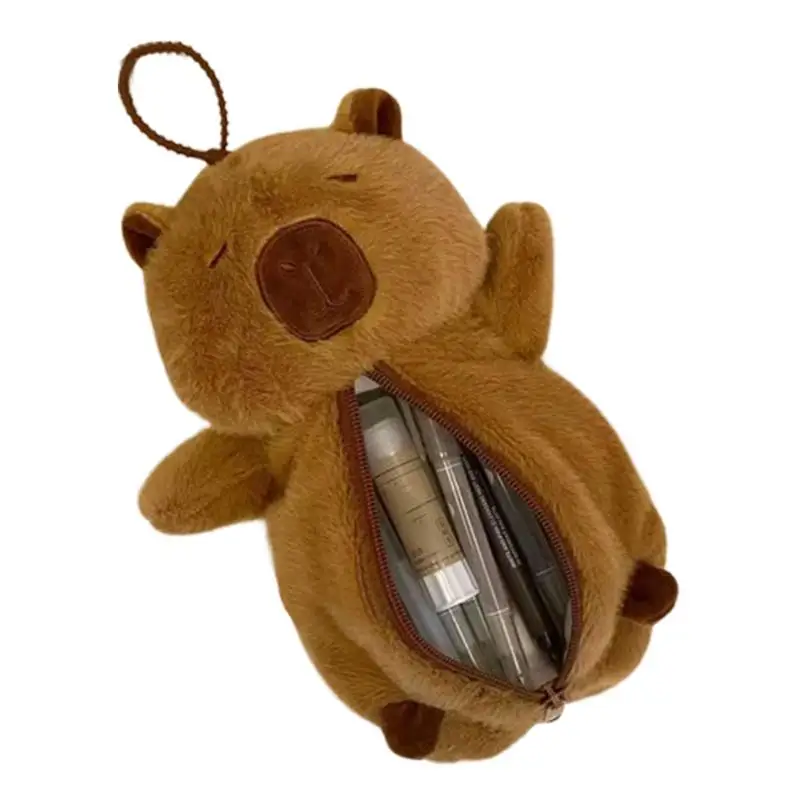 

Capybara Pencil Pouch Cartoon Large Capacity Pencil Pouch Large Capacity Cartoon Zipper Organizer For Pens For Youth Students