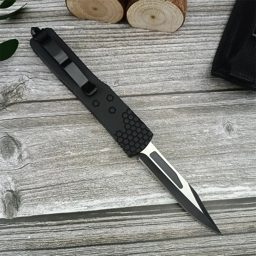 Model F156 Folding Pocket Knife with Original Box 440C Blade Zinc Alloy Handle Outdoor Camping Portable Tool Hunting EDC Knives