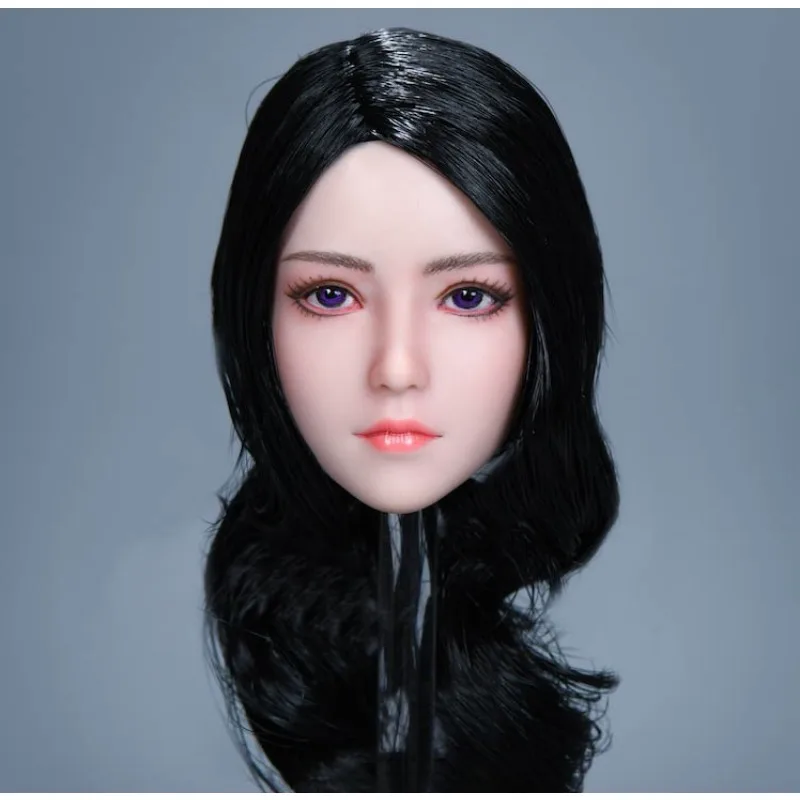 YMTOYS-Sculpture de tête asiatique Xiao Cang, Amole délicat, Mignon, Loli Head, Carimplanté, Modèle Fit, 12 "Action Figure Butter, Échelle 1/6