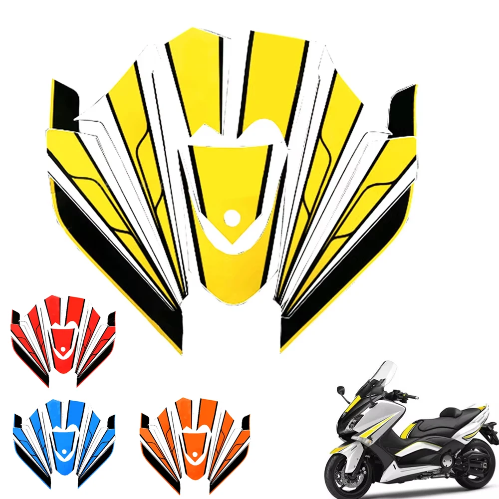 3D Resin Motorcycle Pad Stickers Fuel Gas Cap Protector Decals For Yamaha Tmax 530 2007 2008 2009 2010 2011 2012