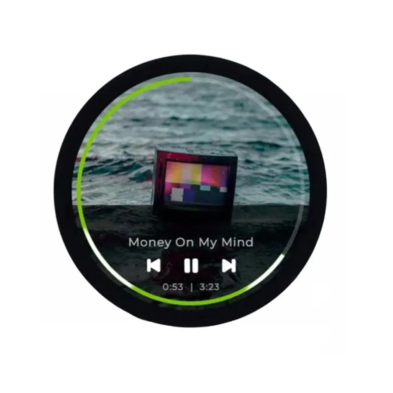 A13E-Round Display 1.28 Inch Round Touch Screen,240X240,65K Colors,RTC,Charge IC,TF Card Slot Forprogrammable Touch Watch