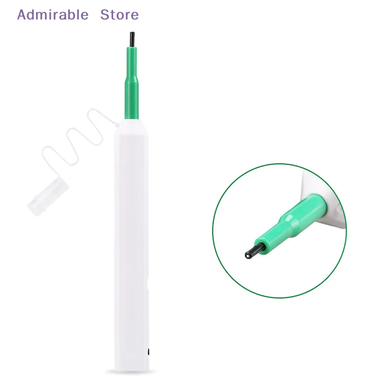 [W]2.5mm Pen Type Fiber Optic Cleaner One Click Cleaner Fiber Optic Cleaning Tool