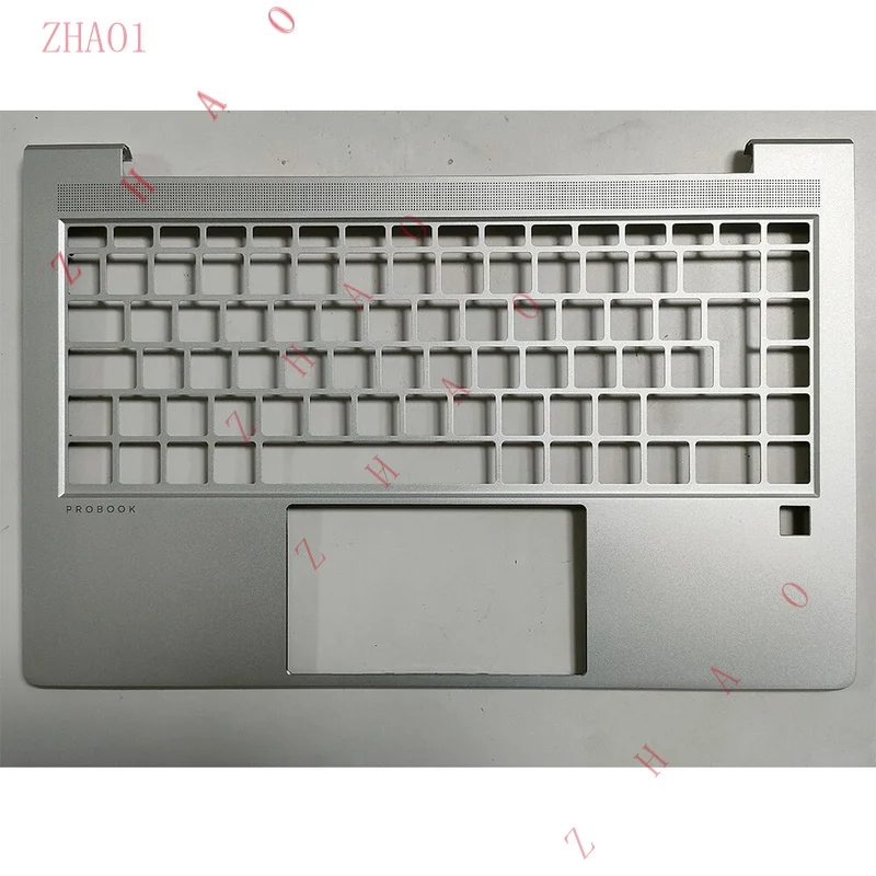 Z   For HP Probook 440 445 G10 Laptop Palmrest Upper Case Single Type-C Port Silver