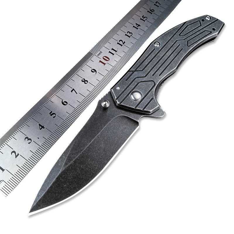 

High Hardness Portable 1346 Pocket Folding Outdoor Camping Knife 8Cr13MoV Blade Steel Handle Survival Tactical Knives EDC Tools