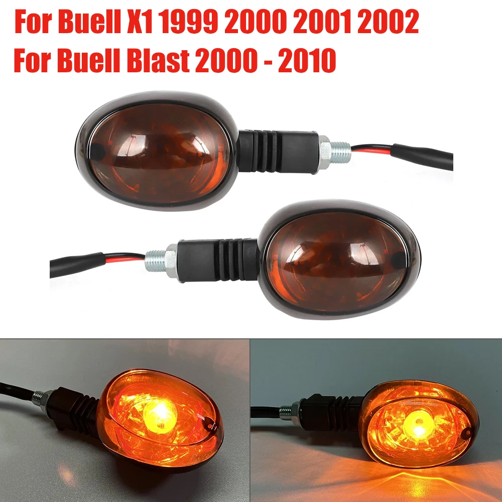 

Motorcycle Rear Turn Signal Indicator Blinker Lights For Buell Blast 2000 - 2010 Buell X1 1999 2000 2001 2002 Y0527.K Y0526.K