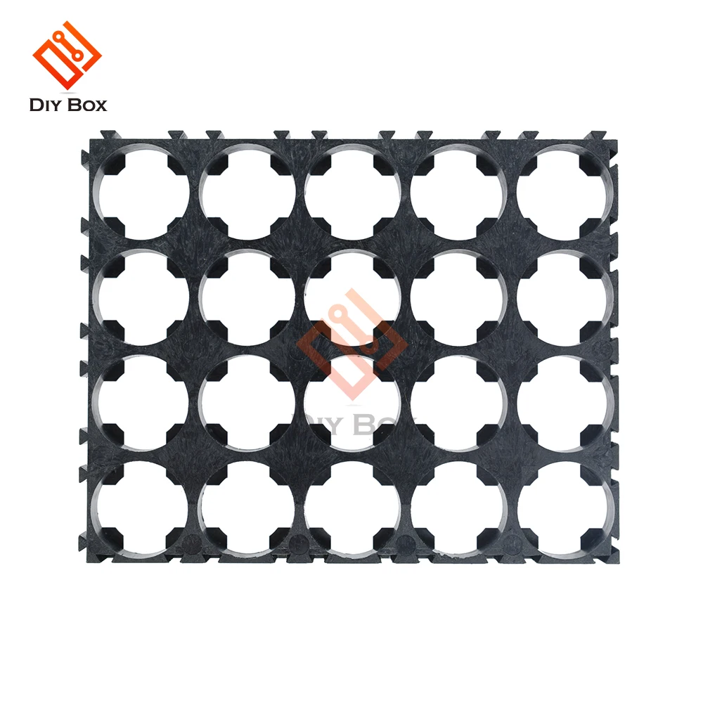 VIP FEE 800 قطعة 4x5 حامل 18650 خلية ليثيوم بطارية حامل بطاريات حزمة حامل بلاستيك