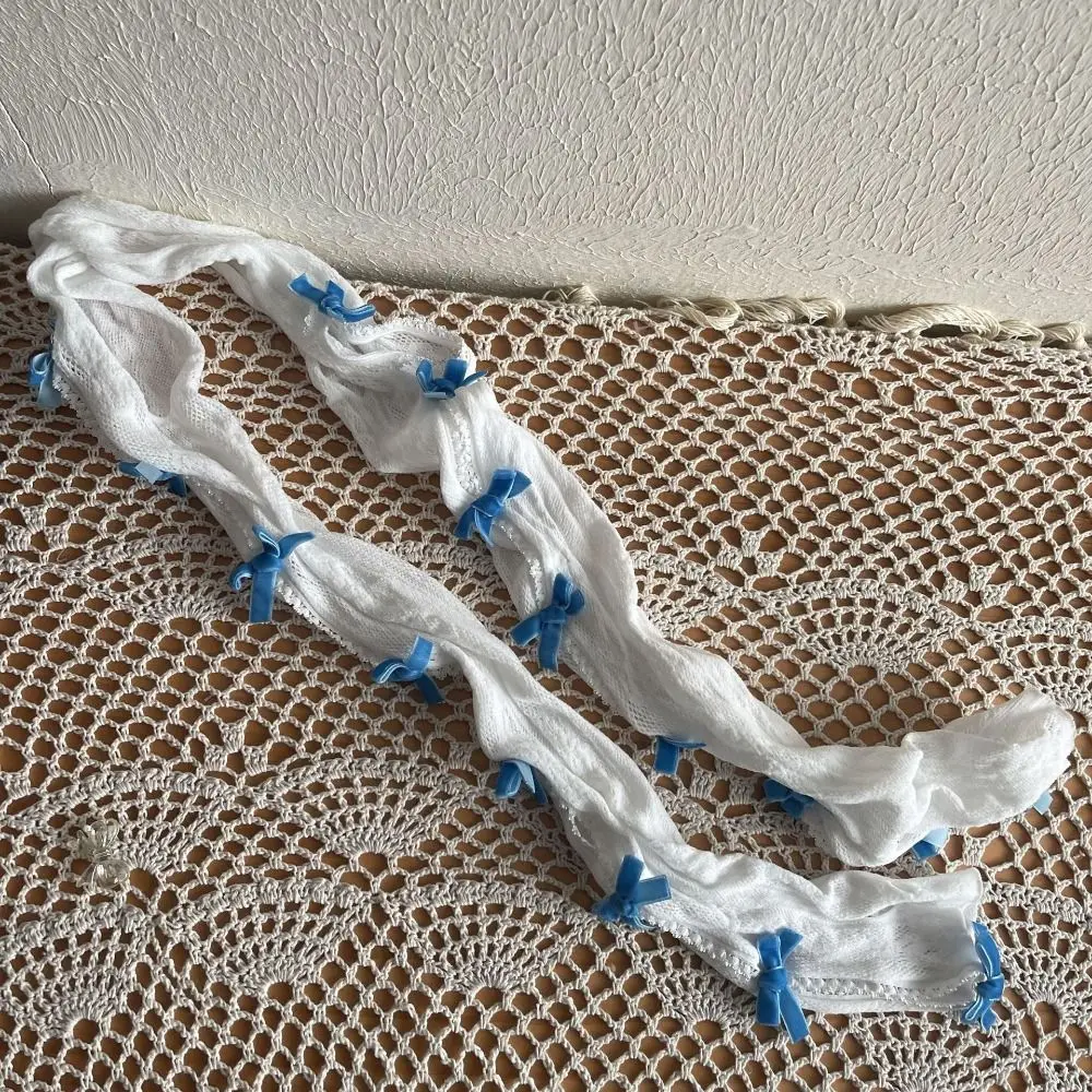 

Lace Gothic Shawl Sleeves Shawl Bowknot Bow Shawl Sleeves Strapping Mesh Bow Fingerless Gloves DIY