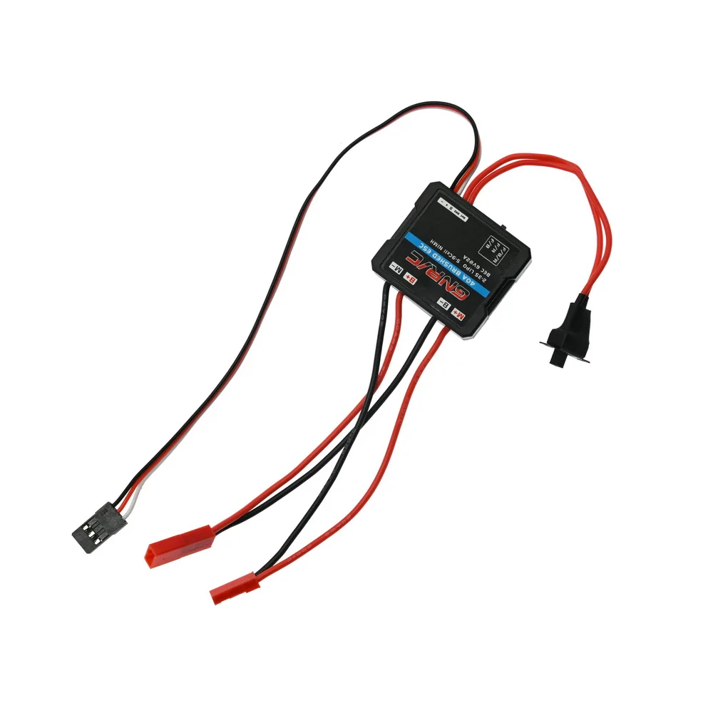 40A Szczotkowy elektroniczny regulator prędkości ESC do WPL C14 C24 C34 MN D90 MN99S MN86S MN86 MN86KS RC Car Upgrade Parts