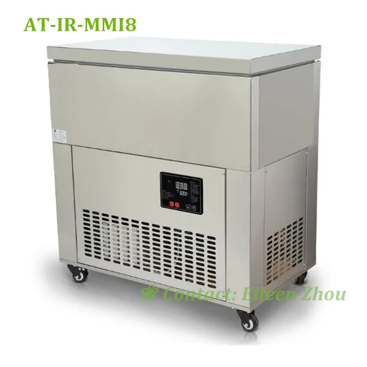 

8 barrels R404A environmental freon mein mein snow ice block freezing moulding machine (voltage customized)